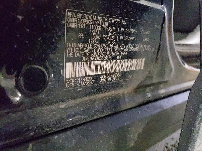 2019 Toyota Rav4 le