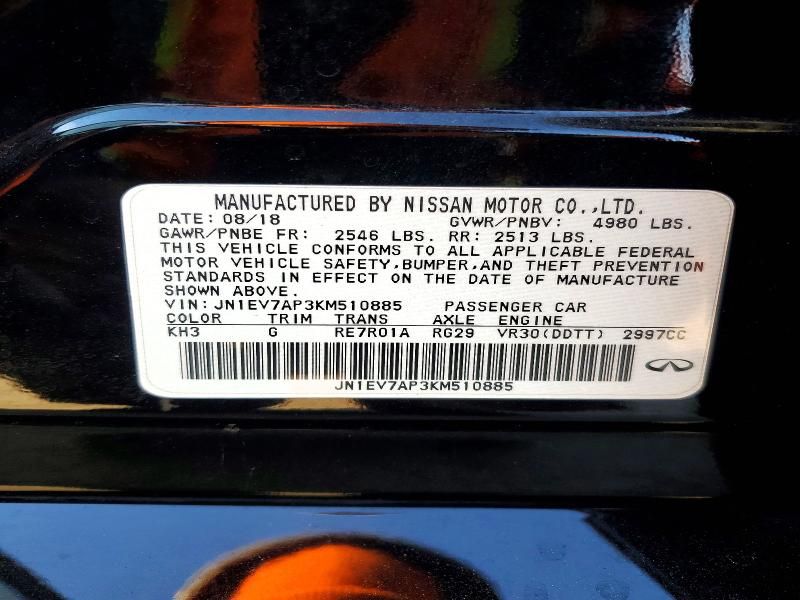 2019 Infiniti Q50 Luxe