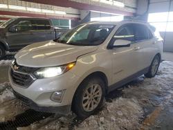 Salvage cars for sale from Copart Dyer, IN: 2018 Chevrolet Equinox lt