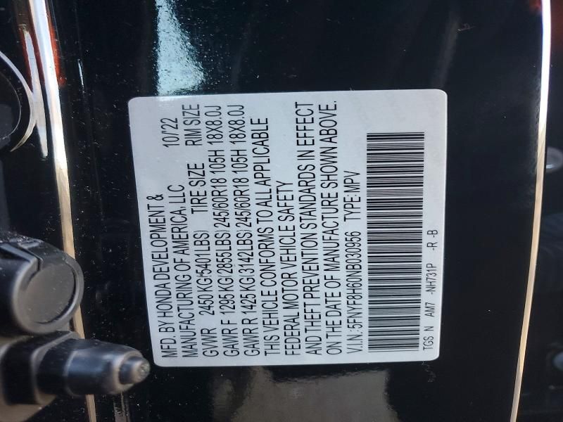 2022 Honda Passport Trail Sport