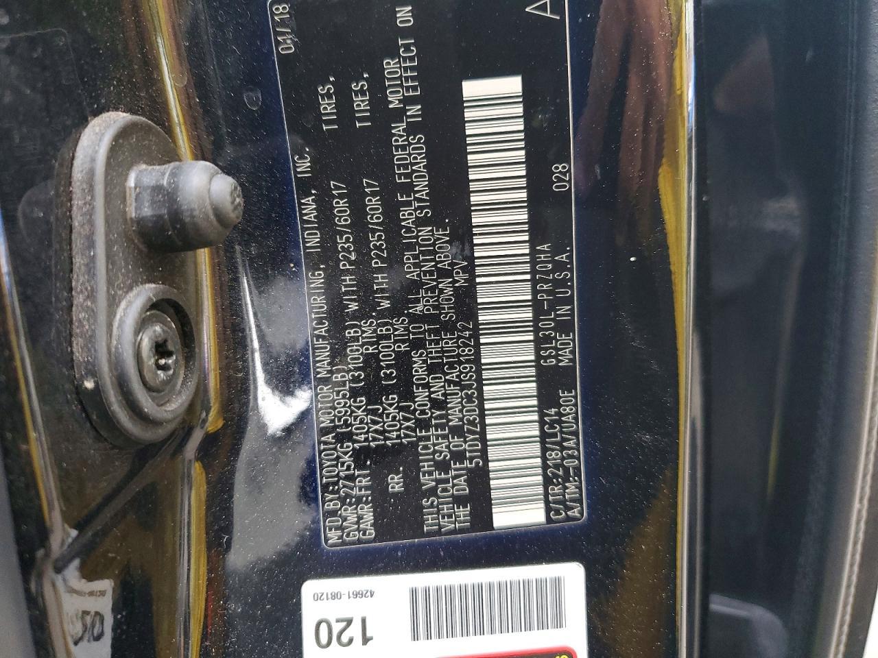 2018 Toyota Sienna XLE