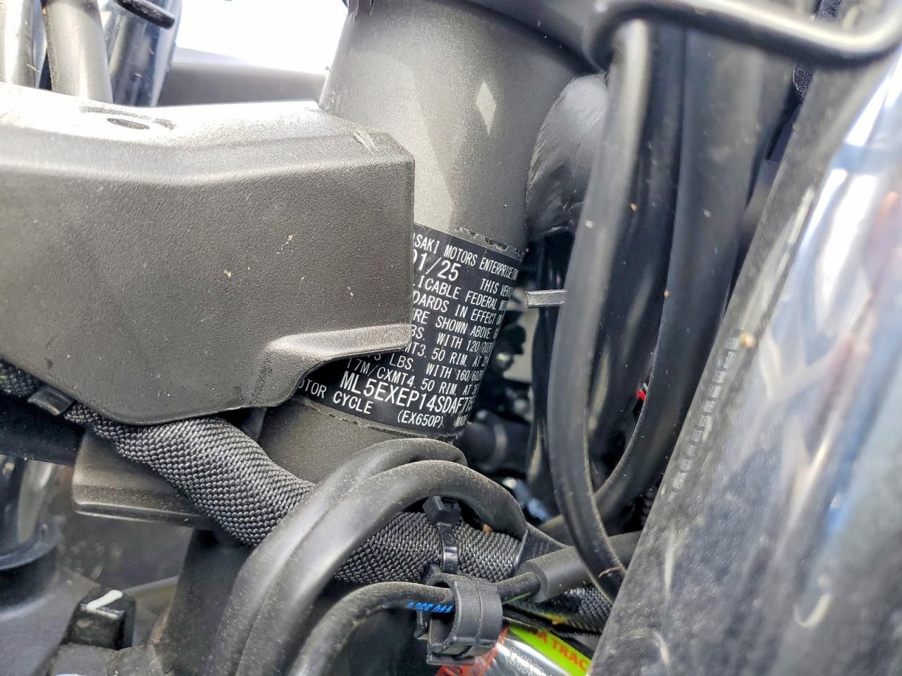 2025 Kawasaki EX650 P