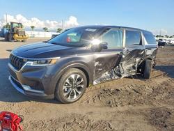 KIA salvage cars for sale: 2024 KIA Carnival ex