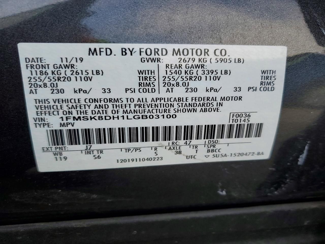 2020 Ford Explorer xlt