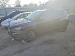 Jeep salvage cars for sale: 2019 Jeep Compass Trailhawk