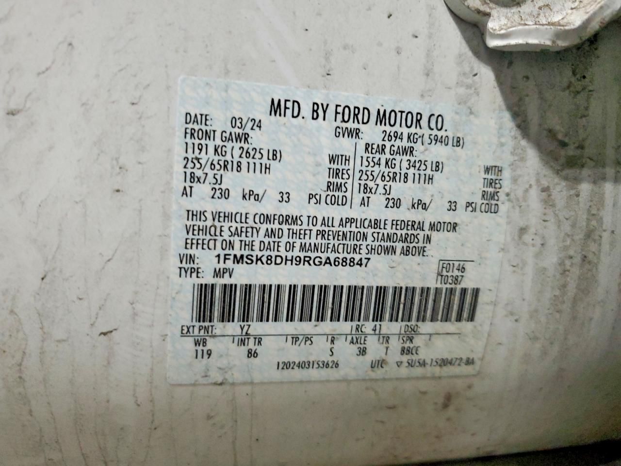 2024 Ford Explorer xlt