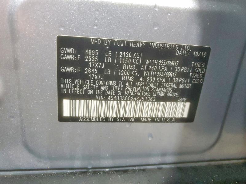 2017 Subaru Outback 2.5i Premium