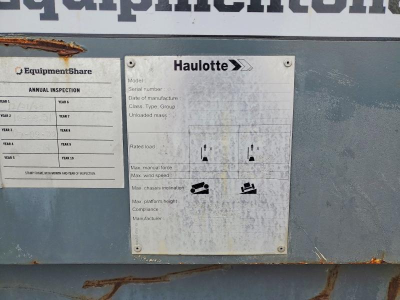 2020 Haulotte Boom Lift