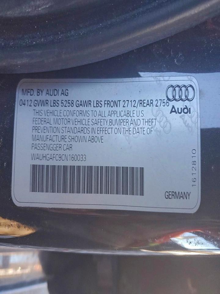 2012 Audi A6 Prestige