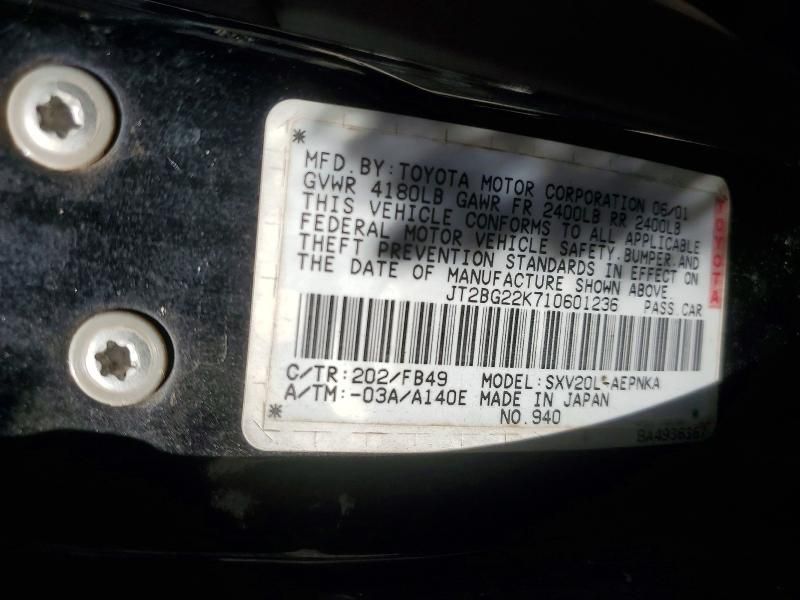 2001 Toyota Camry ce