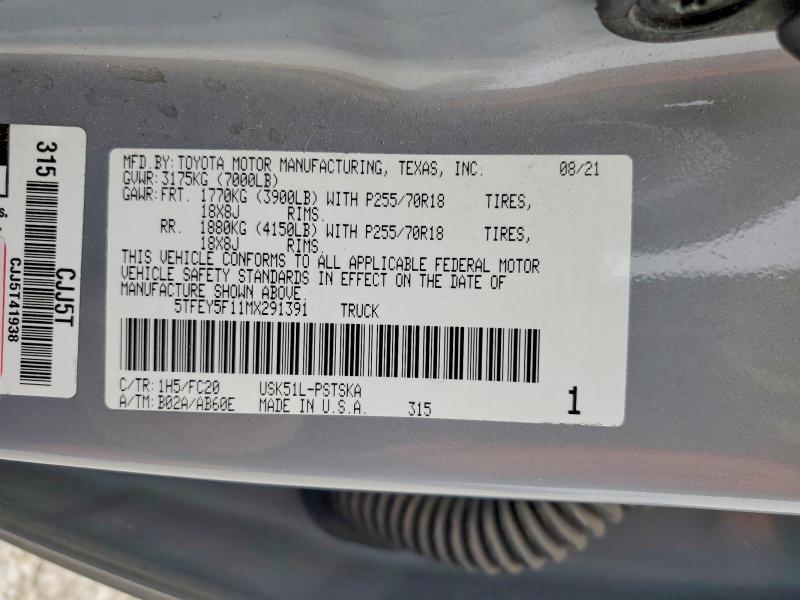 2021 Toyota Tundra SR5
