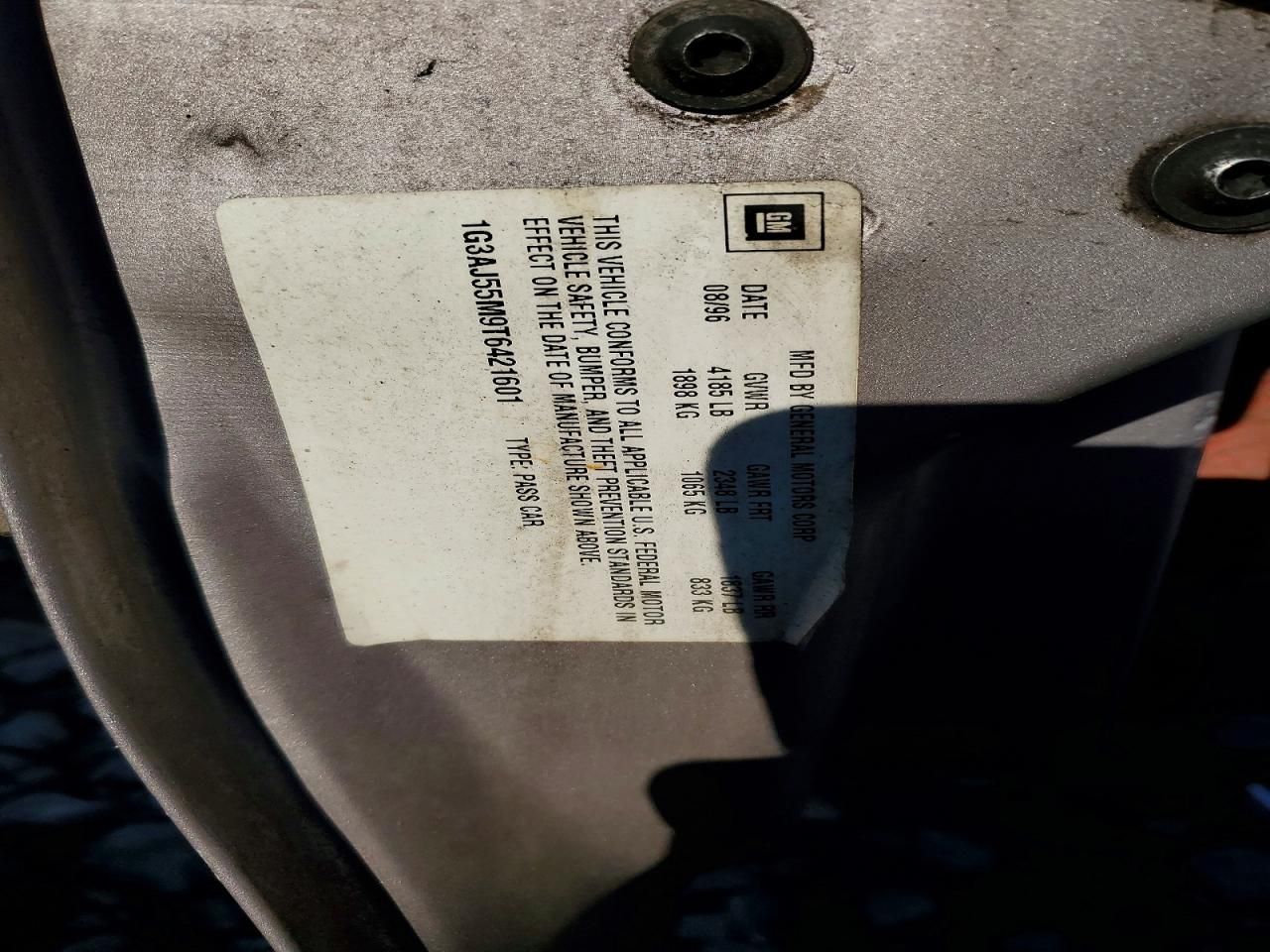 1996 Oldsmobile Ciera sl