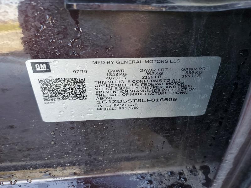 2020 Chevrolet Malibu lt