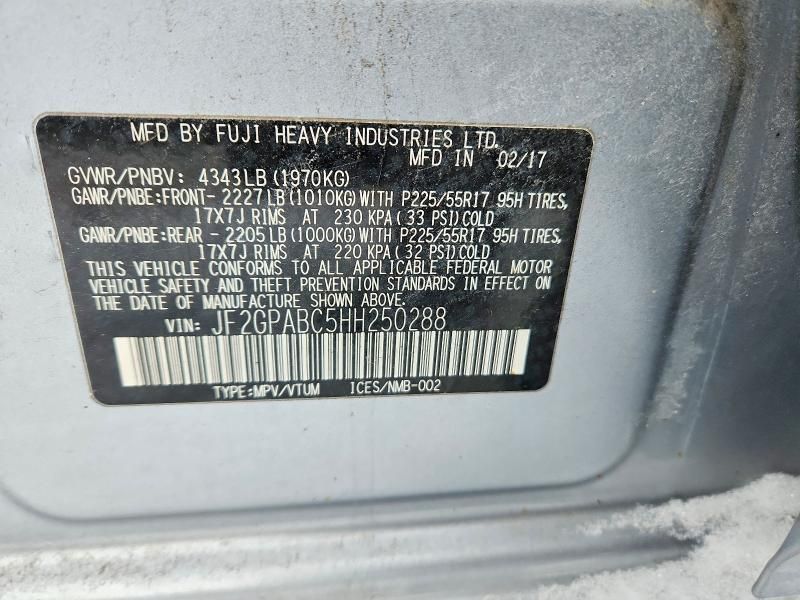 2017 Subaru Crosstrek Premium