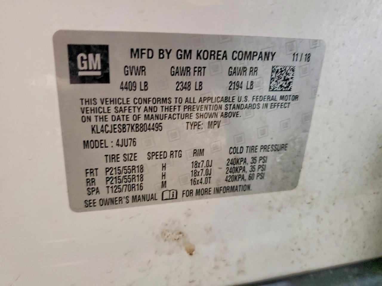 2019 Buick Encore Preferred