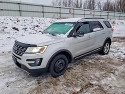 Vehiculos salvage en venta de Copart Davison, MI: 2016 Ford Explorer xlt