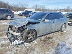 Salvage cars for sale from Copart Marlboro, NY: 2010 Mercedes-Benz C 300 4matic