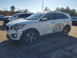 KIA Vehiculos salvage en venta: 2016 KIA Sorento ex