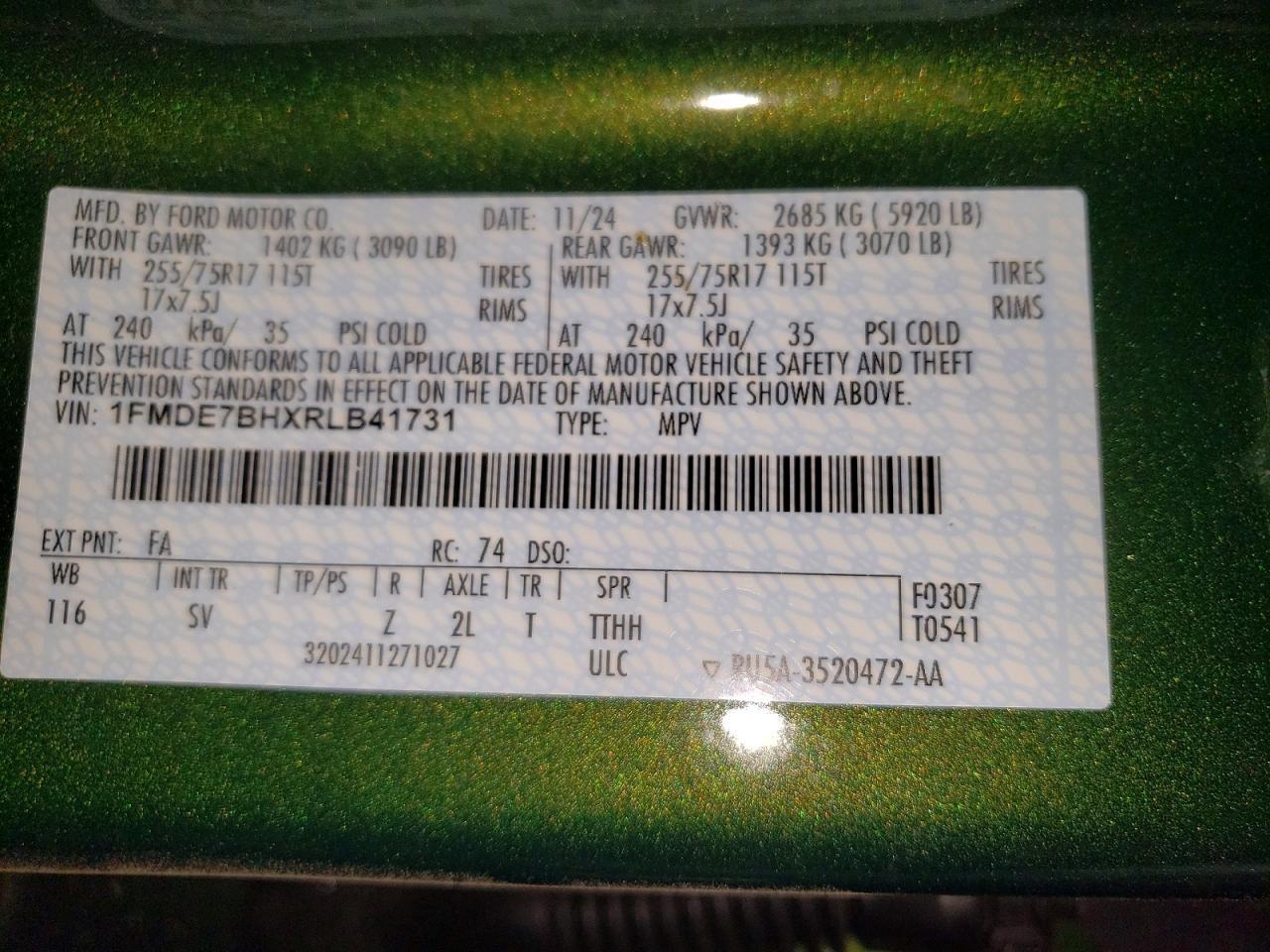 2024 Ford Bronco big Bend