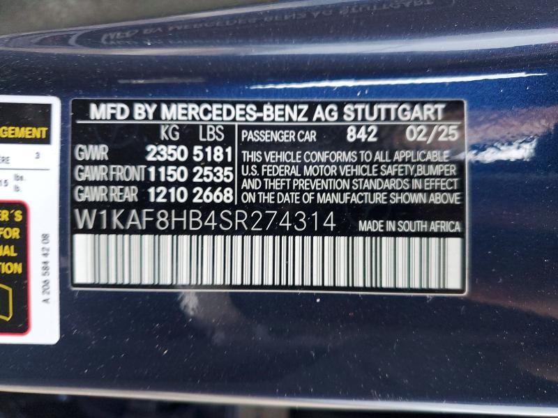 2025 Mercedes-Benz C 43 amg