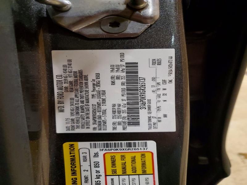 2016 Ford Fusion Titanium