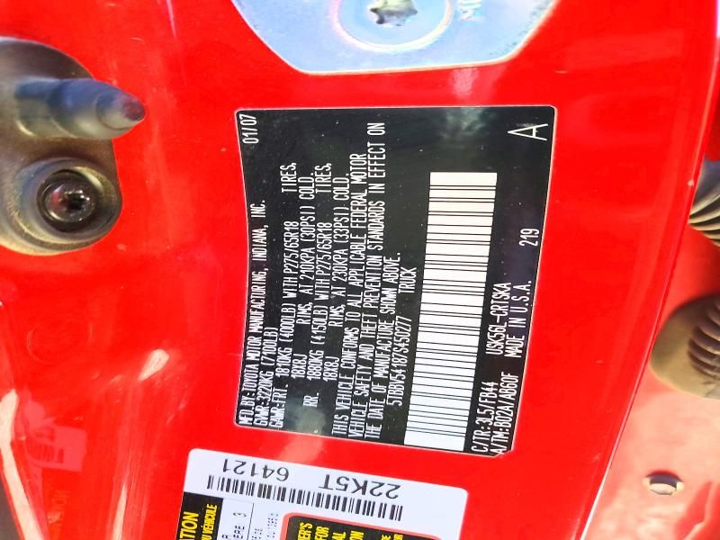 2007 Toyota Tundra Double cab SR5