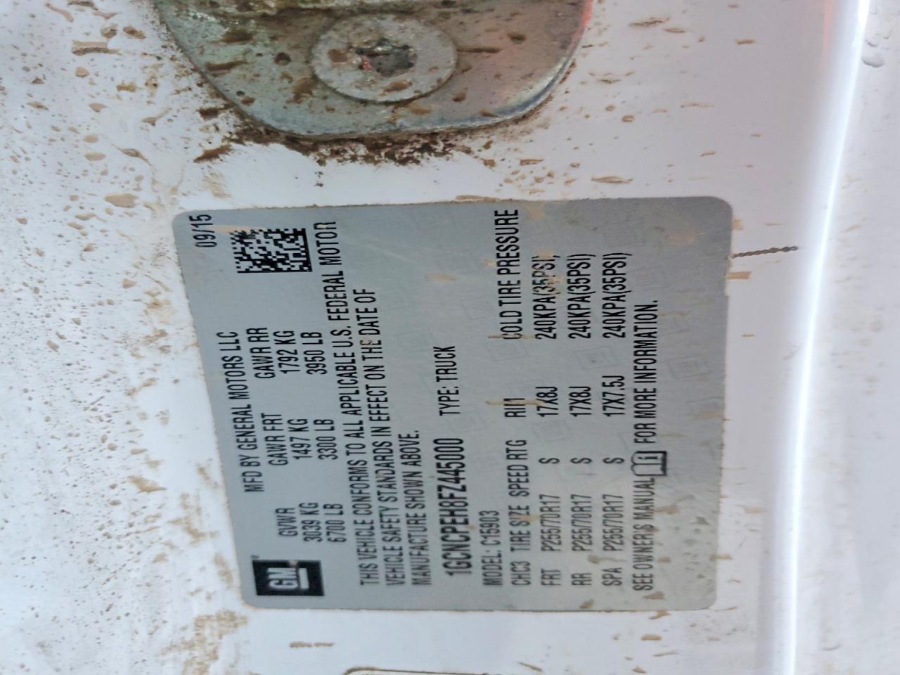 2015 Chevrolet Silverado