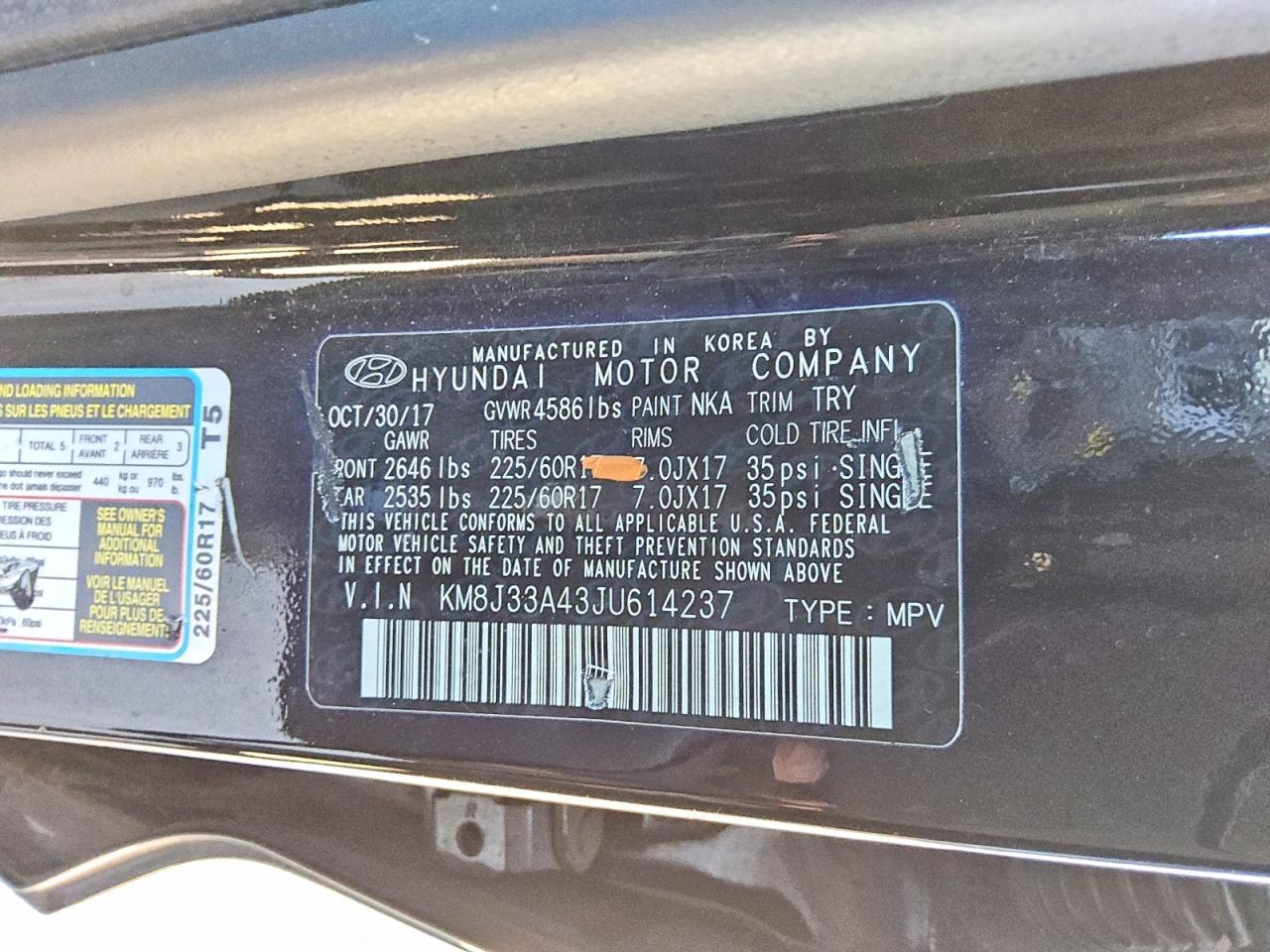 2018 Hyundai Tucson sel
