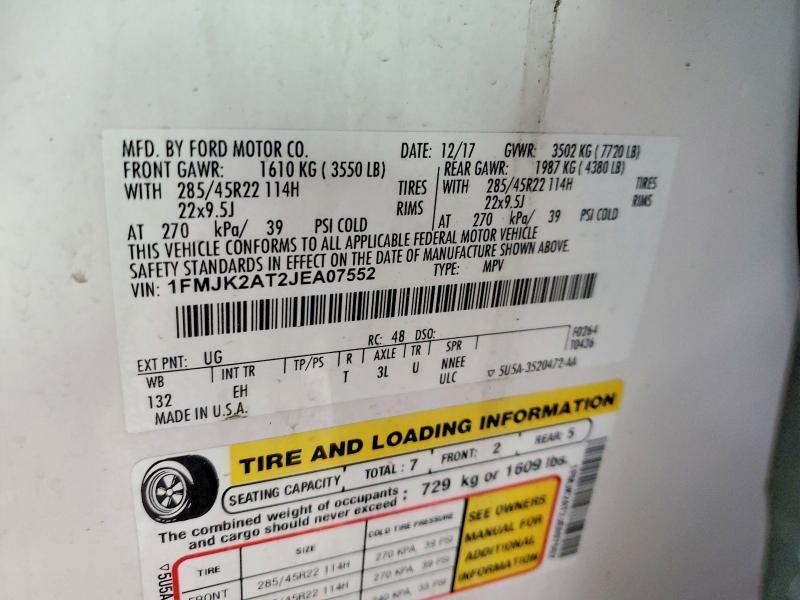 2018 Ford Expedition max Limited