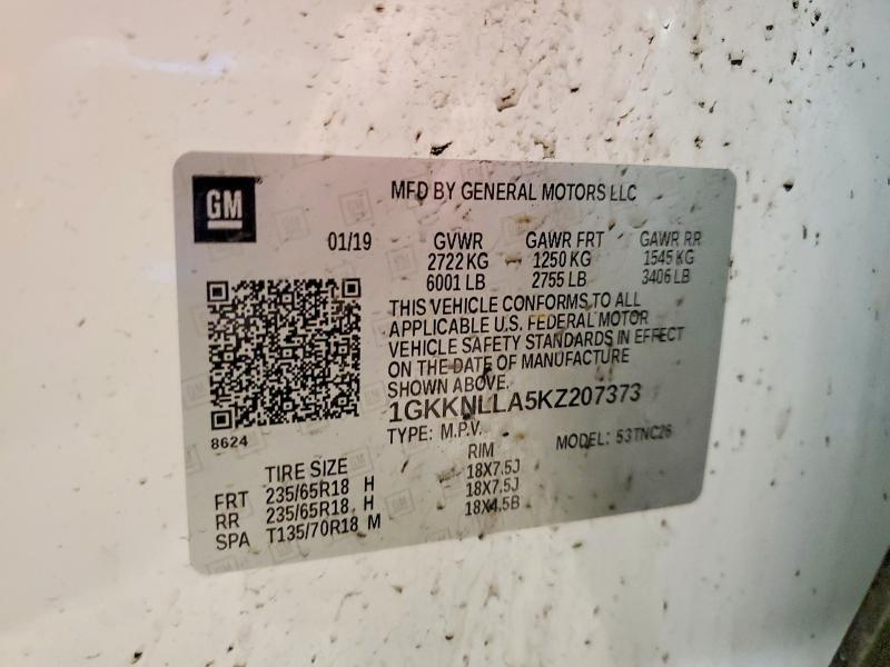 2019 GMC Acadia sle