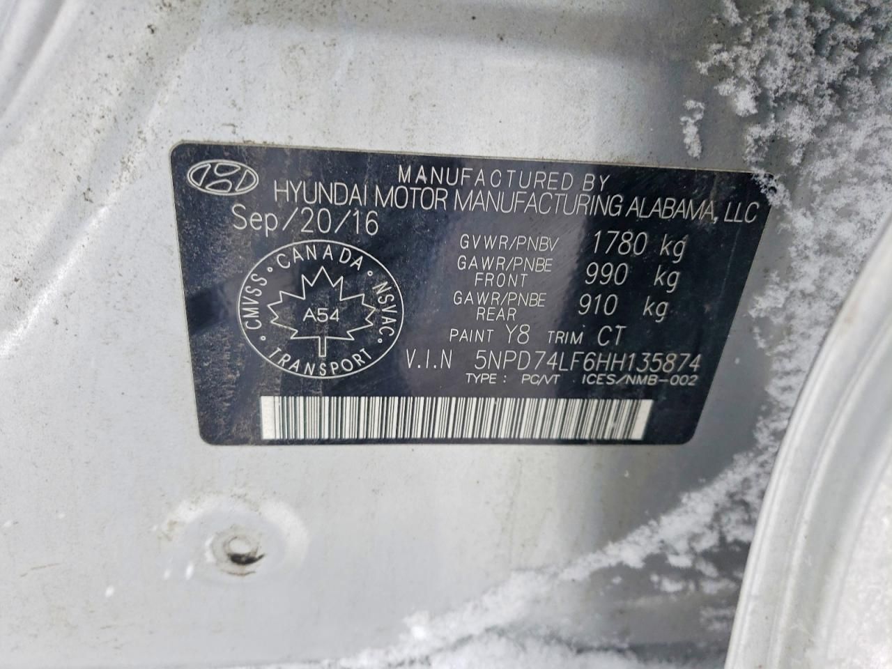 2017 Hyundai Elantra se