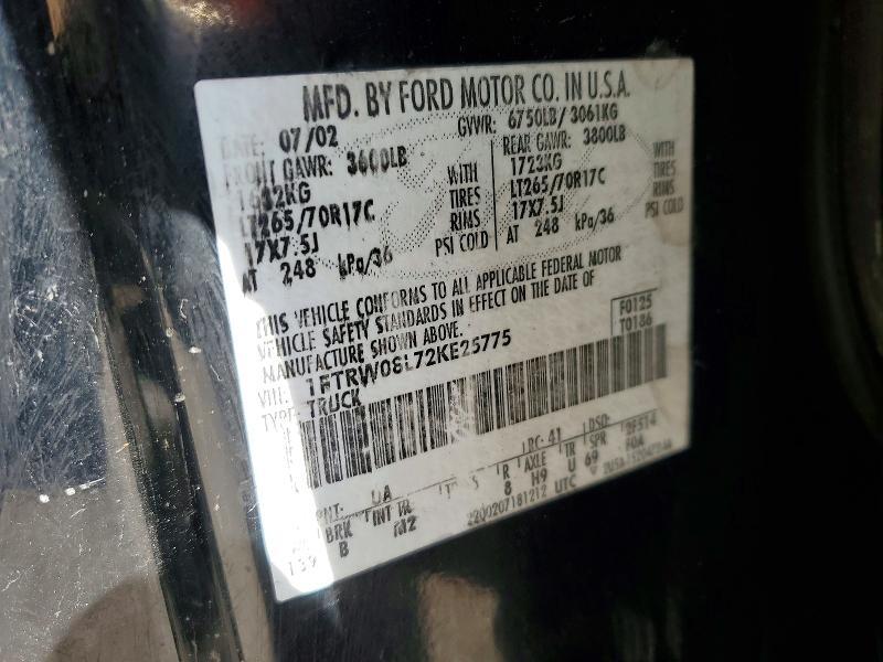 2002 Ford F150 Supercrew
