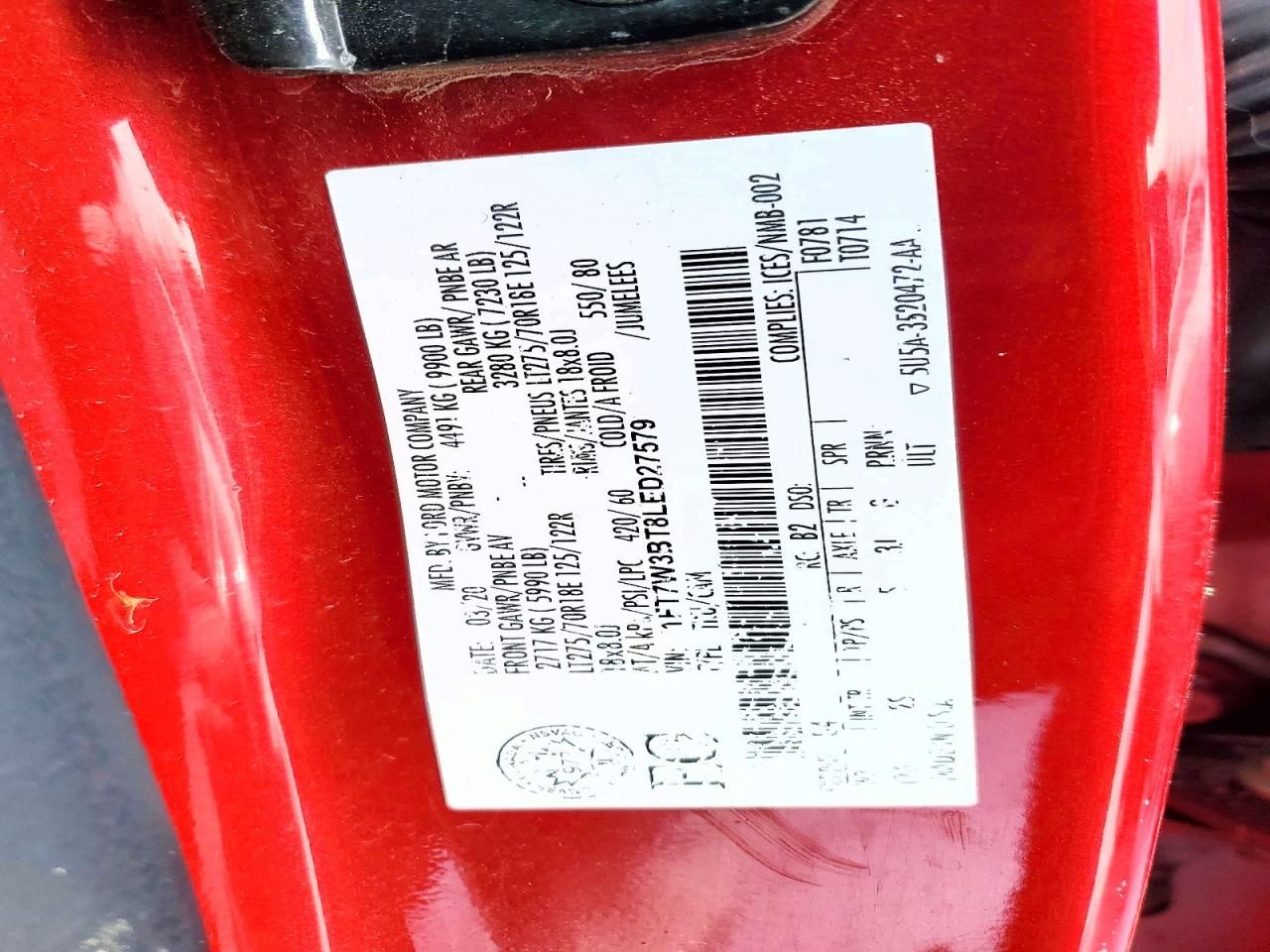 2020 Ford F350 Super Duty