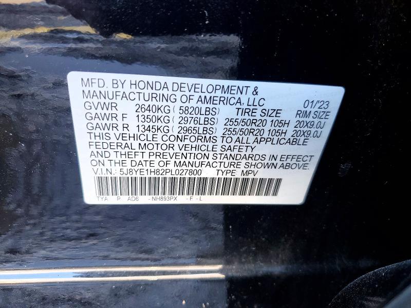 2023 Acura Mdx Advance