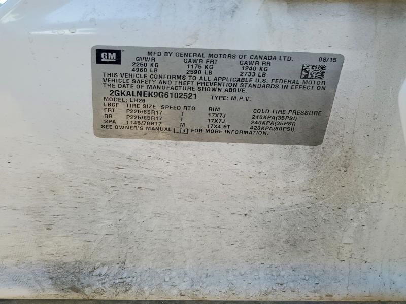 2016 GMC Terrain sle