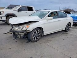 Salvage cars for sale from Copart Wilmer, TX: 2016 Honda Accord ex