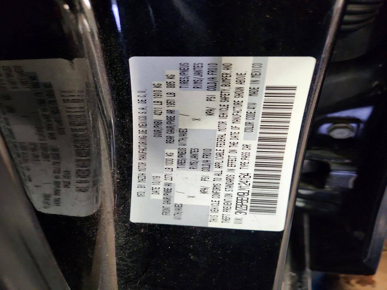 2020 Mazda 3 Premium