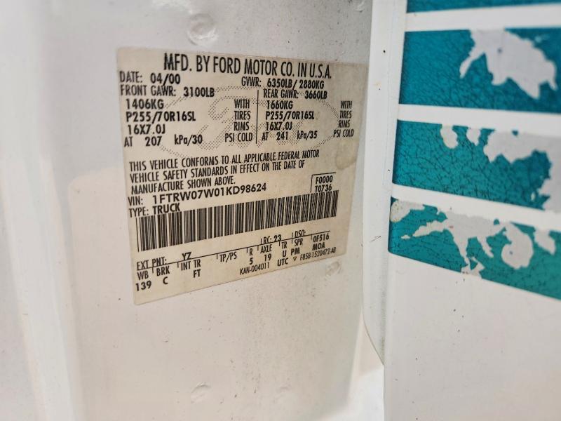 2001 Ford F150 Supercrew