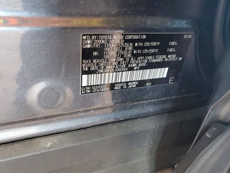 2020 Toyota Rav4 xle Premium