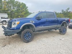 Salvage trucks for sale at Houston, TX auction: 2016 Nissan Titan XD PRO-4X