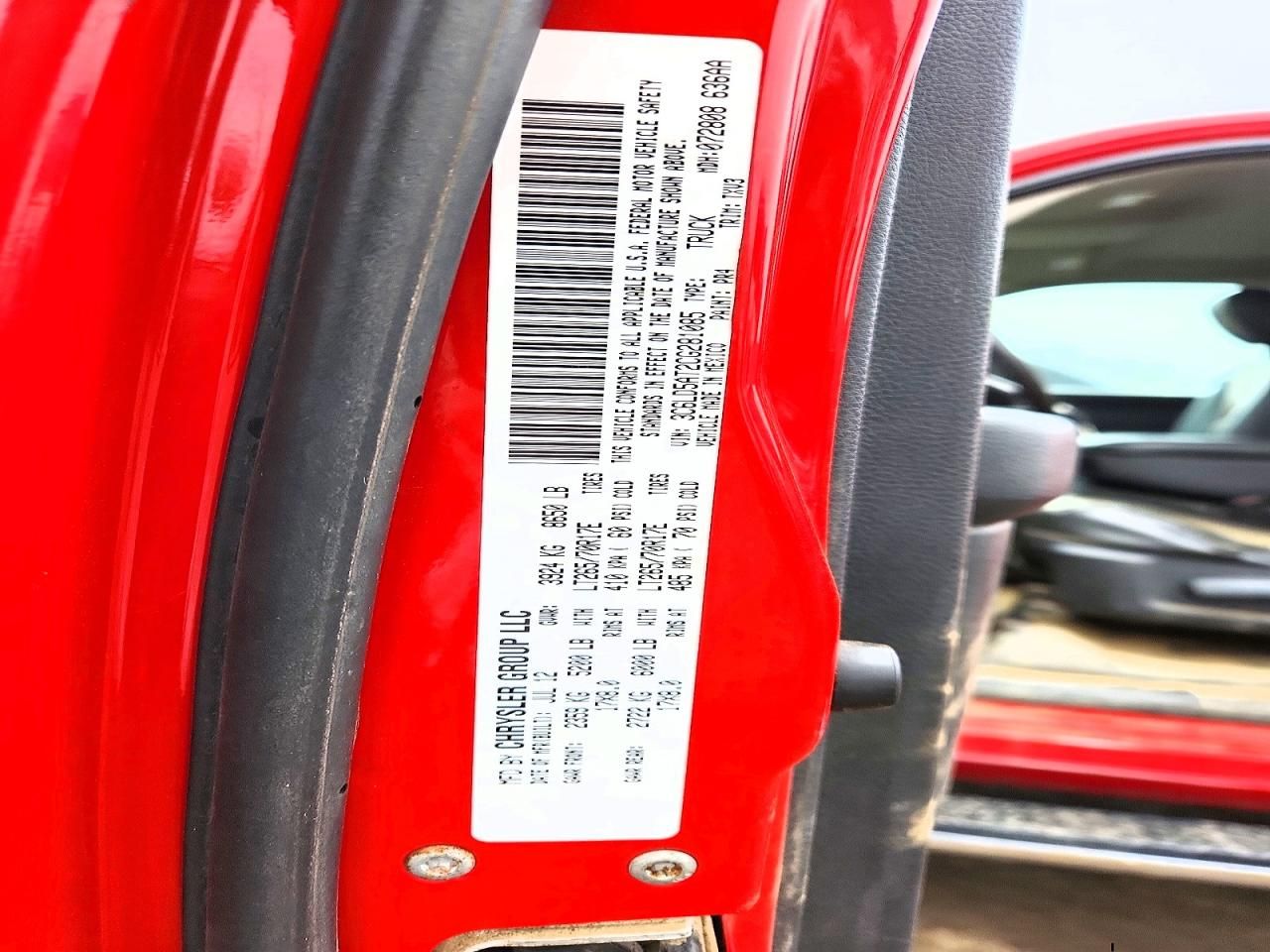 2012 Dodge Ram 2500 st