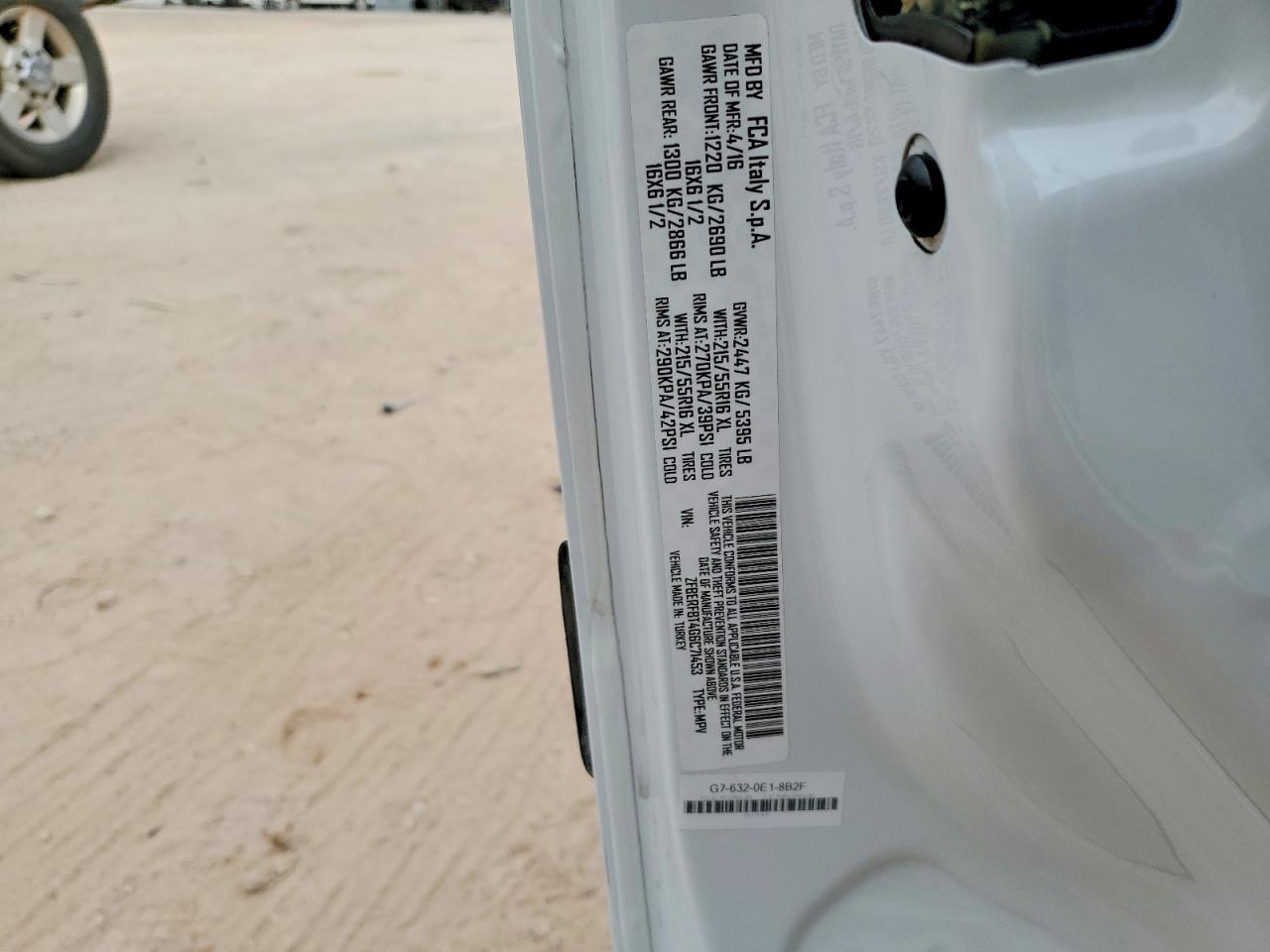 2016 Dodge RAM Promaster City Delivery Van