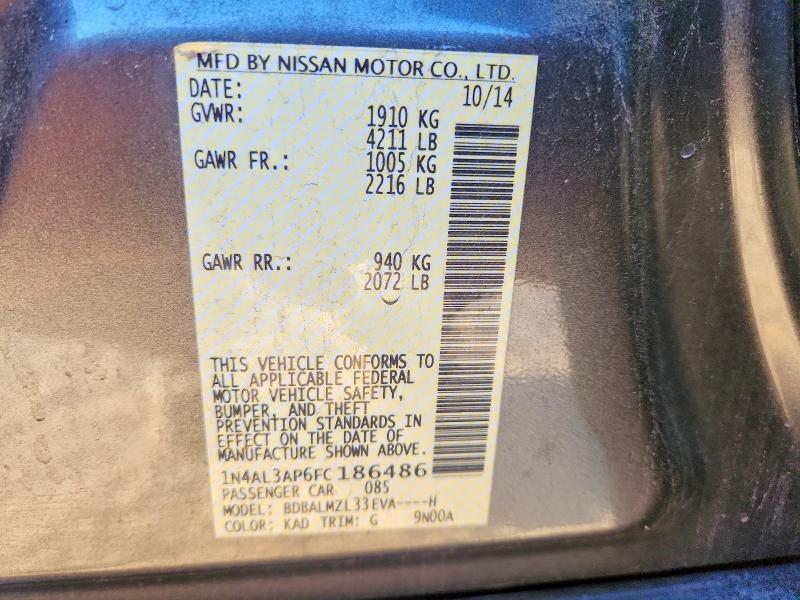 2015 Nissan Altima 2.5
