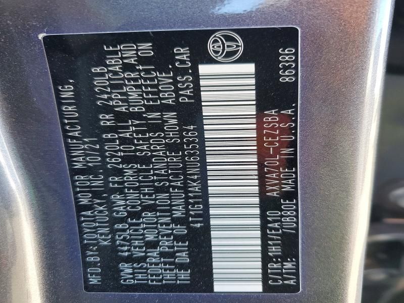 2022 Toyota Camry se