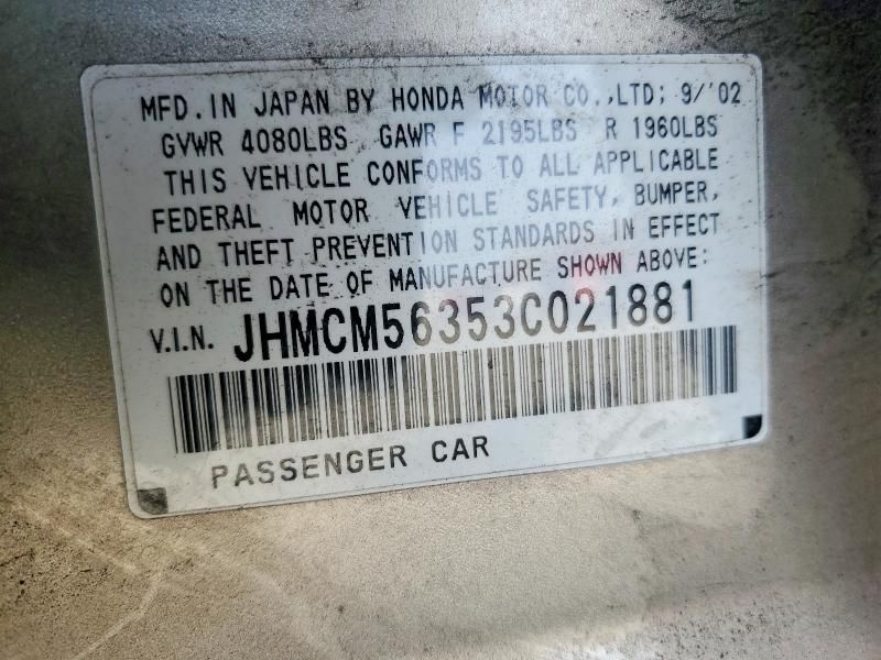 2003 Honda Accord lx