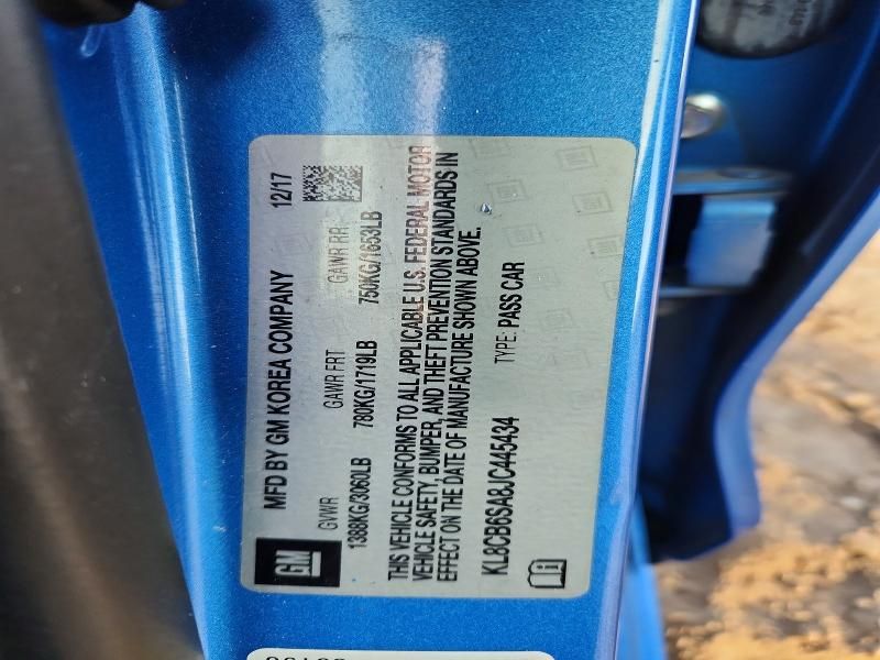 2018 Chevrolet Spark ls