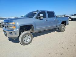 Salvage trucks for sale at San Antonio, TX auction: 2015 Chevrolet Silverado K2500 Heavy Duty LTZ