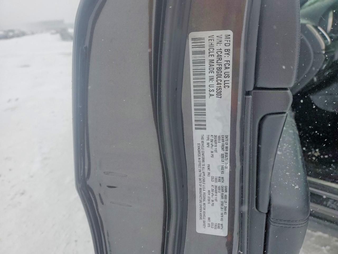 2020 Jeep Grand Cherokee Limited