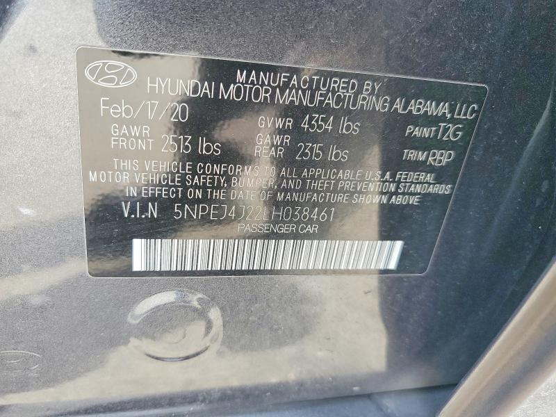 2020 Hyundai Sonata sel Plus