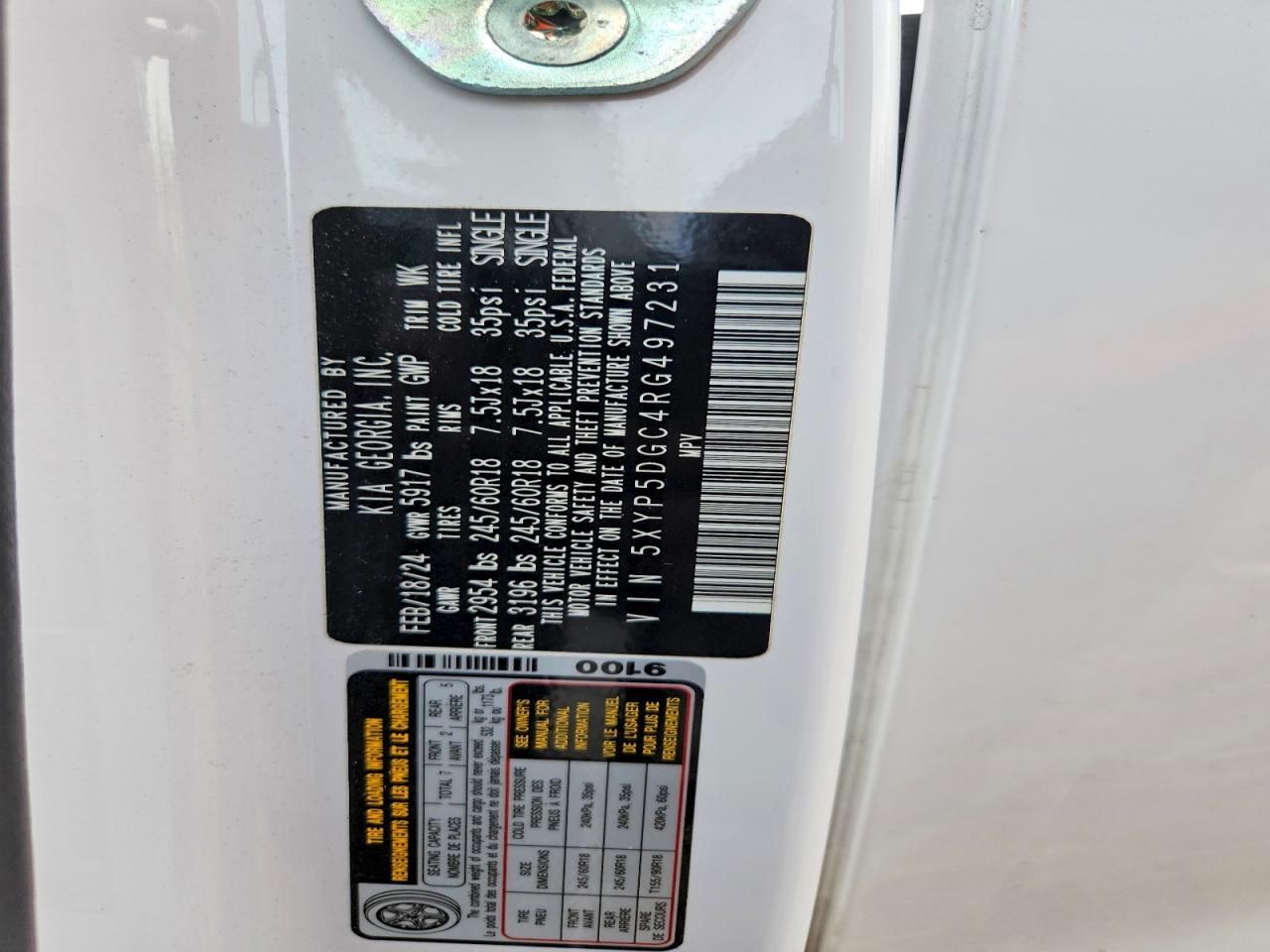 2024 KIA Telluride sx